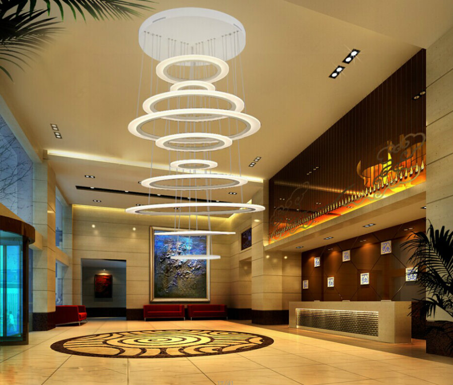 10 modern lighting ideas to décor hotel lobby